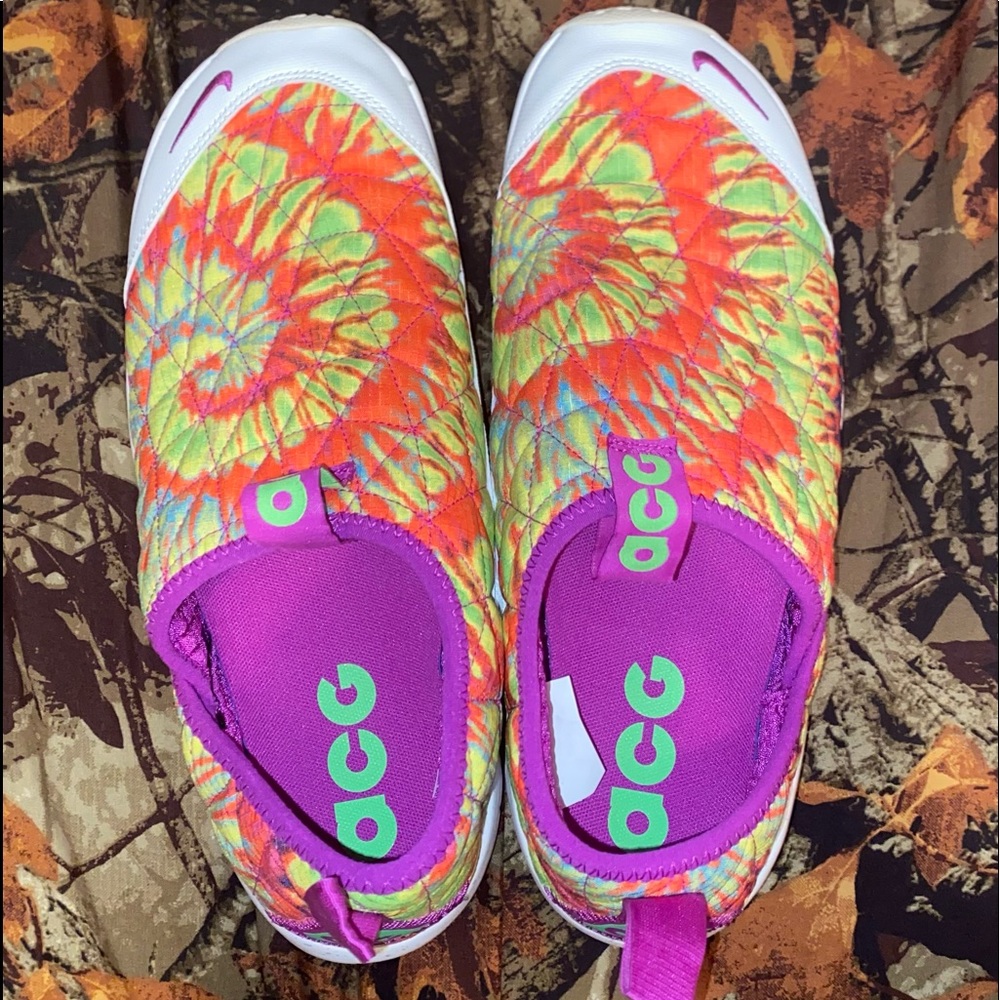 Nike ACG Moc 3.0 Tie Dye size 10 unisex shoe - Picture 4 of 12
